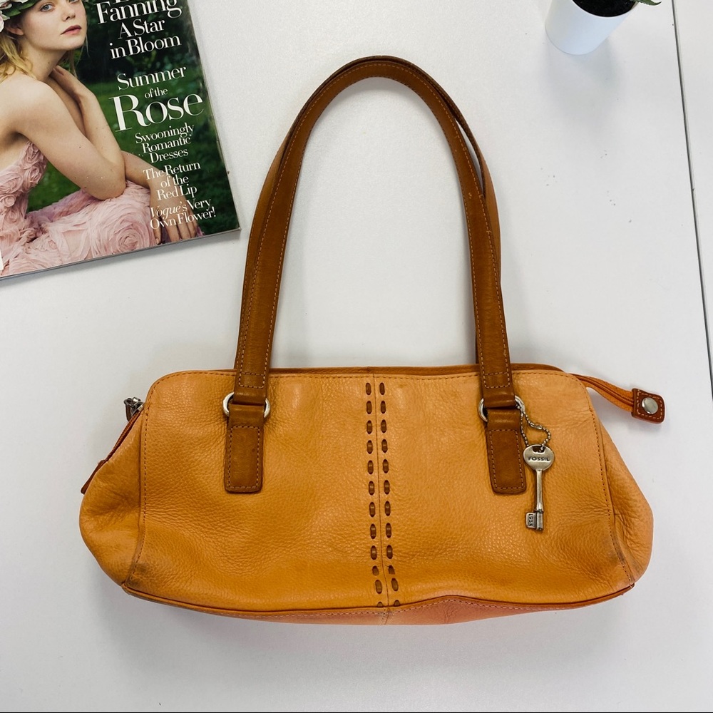 FOSSIL Orange Purse 🧡 Shoulder Bag Orange
